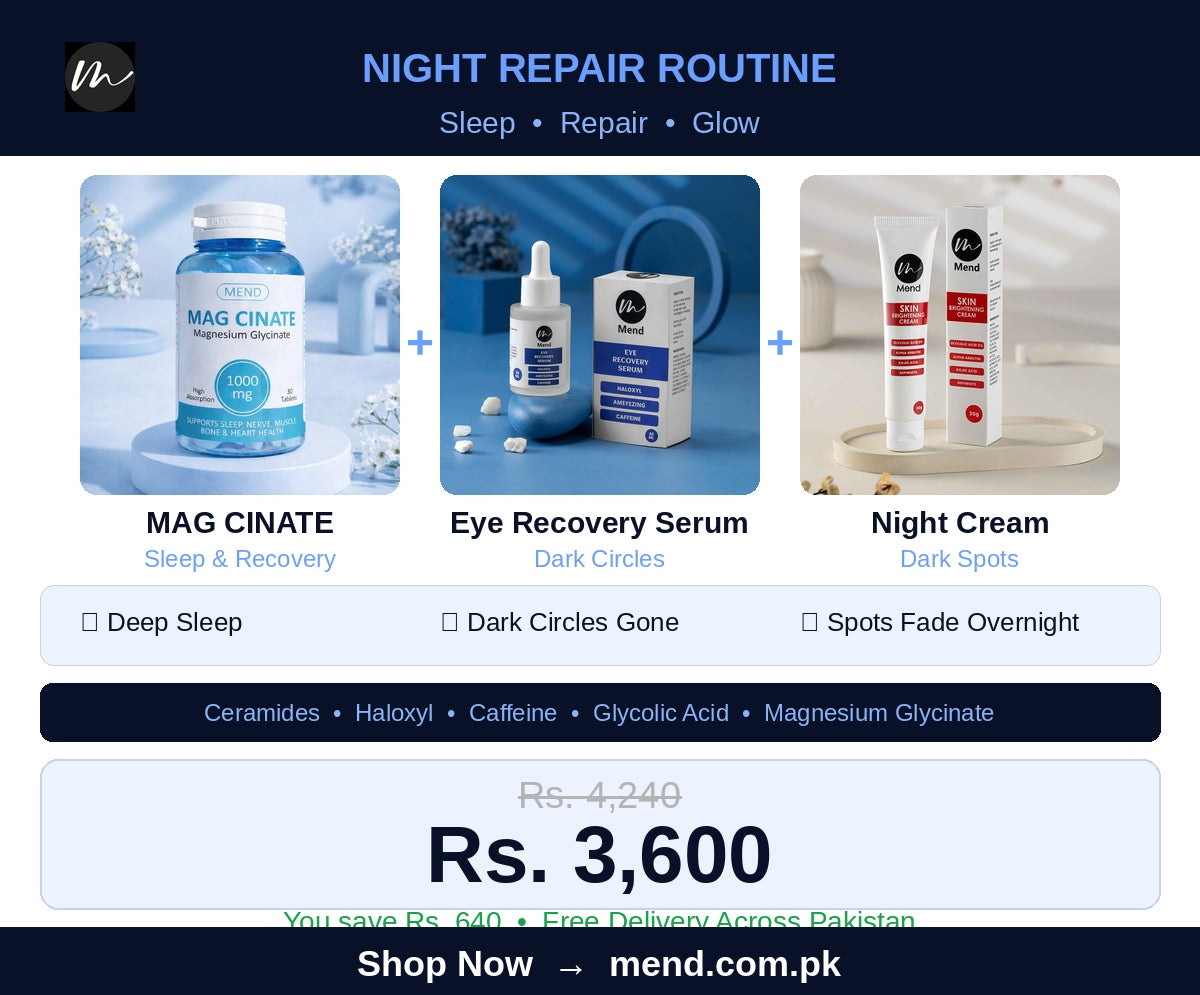 Night Repair Routine — Sleep, Eyes & Skin Bundle