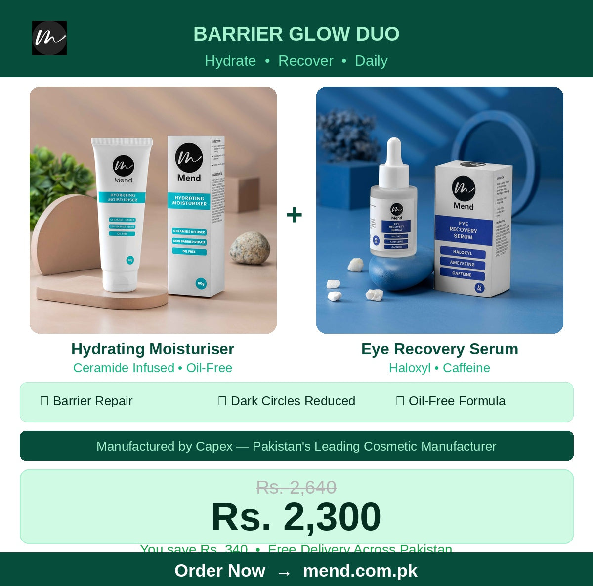 Barrier Glow Duo — Hydration & Eye Recovery Bundle
